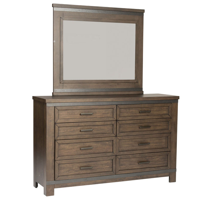 Thornwood Hills Queen Panel Bed, Dresser & Mirror, Night Stand