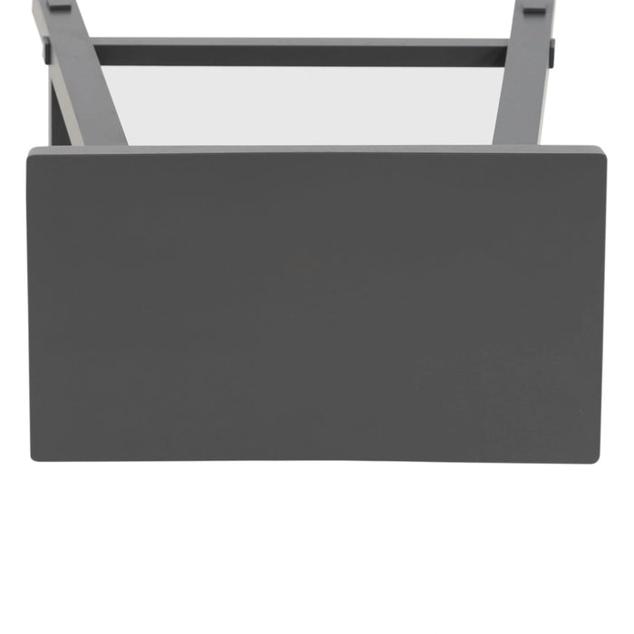 Creations 30 Inch Sawhorse Stool- Gray image