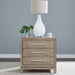 Brentwood 3 Drawer Nightstand w/ Charging Station image