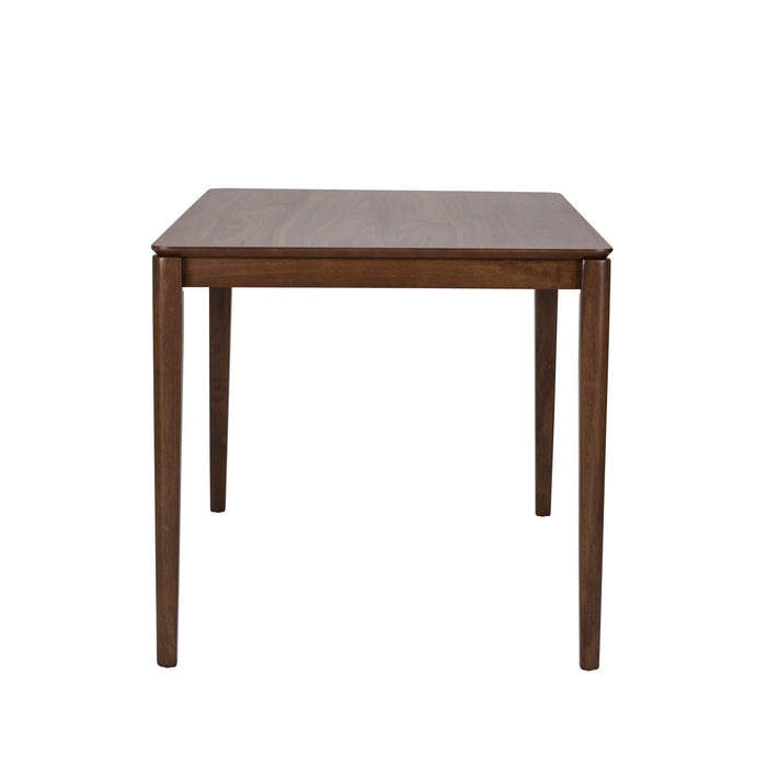 Space Saver Rectangular Leg Table in Satin Walnut image