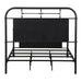 Vintage Series Metal Bed in Black image