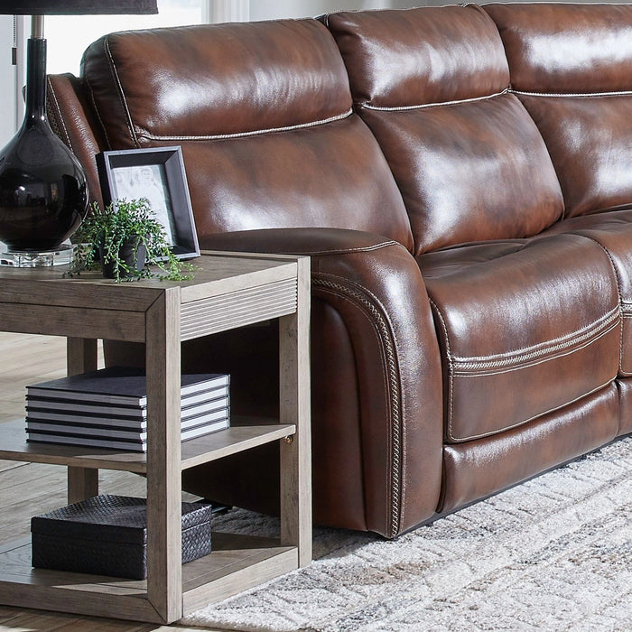 Liberty Furniture Blair Left Arm Recliner P2 & ZG in Cognac image