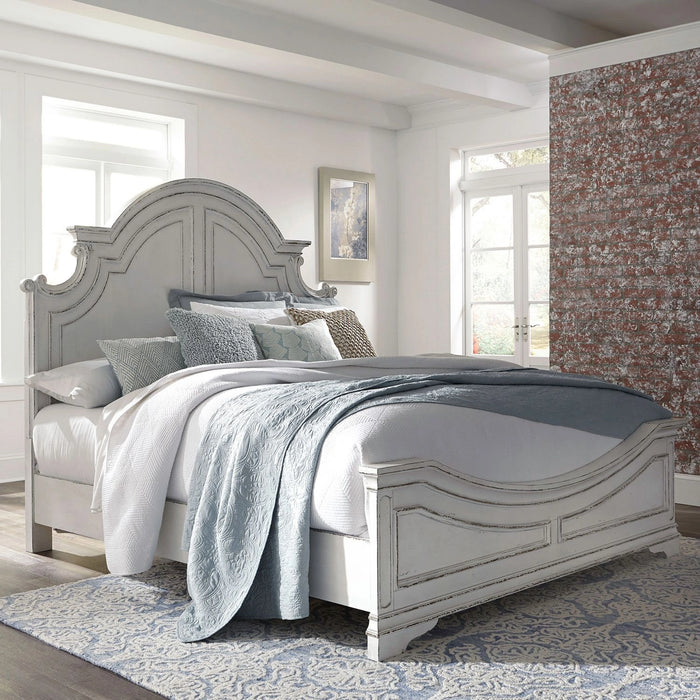 Magnolia Manor King Panel Bed image