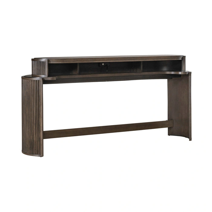 City View Console Bar Table in Coffee Bean image