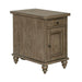 Americana Farmhouse Chair Side Table in Dusty Taupe image