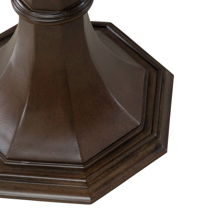 Arden Road Round Chairside Table in Satin Cherry image