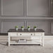Allyson Park Rectangular Cocktail Table in Wirebrushed White image