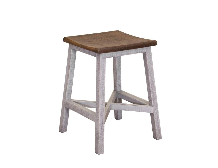 Pueblo Gray 24 Stool