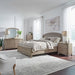 Avalon Queen Panel Storage Bed, Dresser & Mirror, Chest, NS image