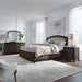 Avalon Queen Uph Storage Bed, Dresser & Mirror, Night Stand image