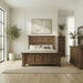 Big Valley Panel Bed, Dresser & Mirror, Chest image