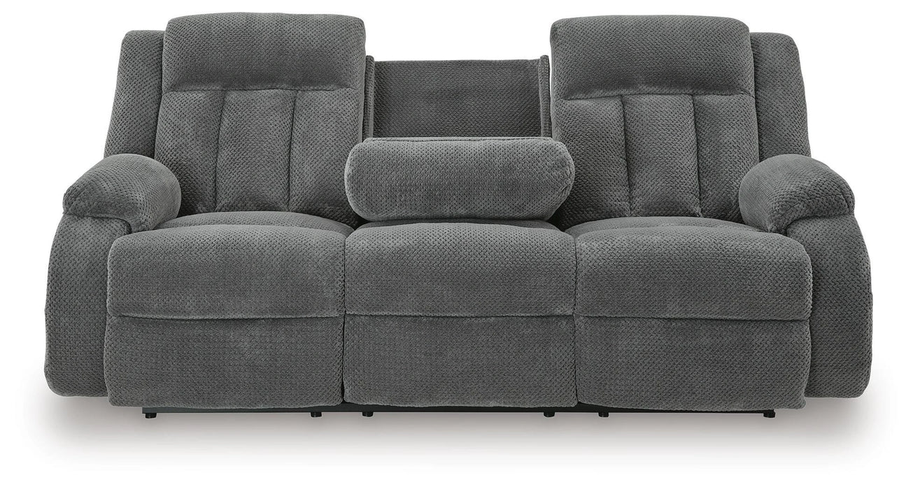 Observation Power Reclining Sofa with Drop Down Table
