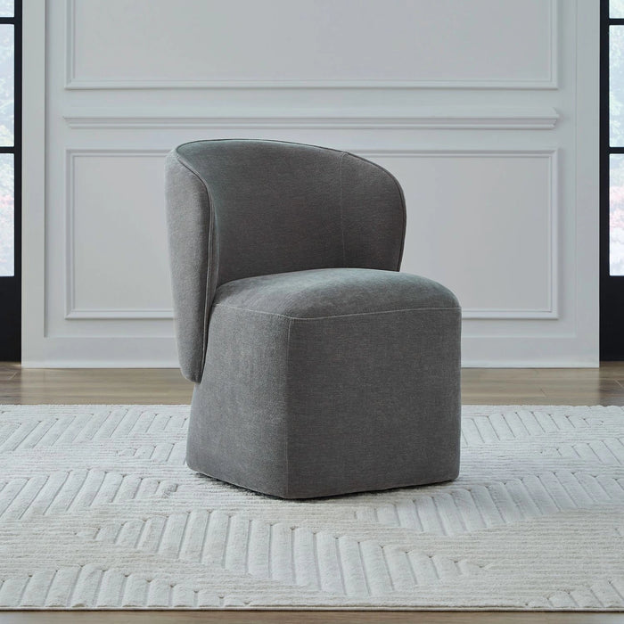 Accent Dining Accent Dining Chair w/ Casters - Sapphire image