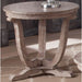 Greystone Mill End Table in Stone White image