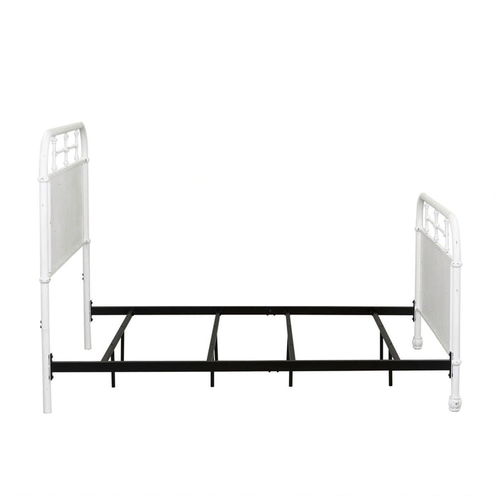 Vintage Series Metal Bed in Antique White image