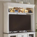 Allyson Park Entertainment Hutch in Wirebrushed White image