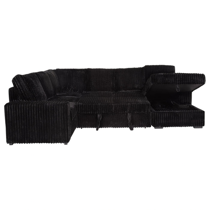 Devonshire Pull-Out Sleeper Sectional Sofa