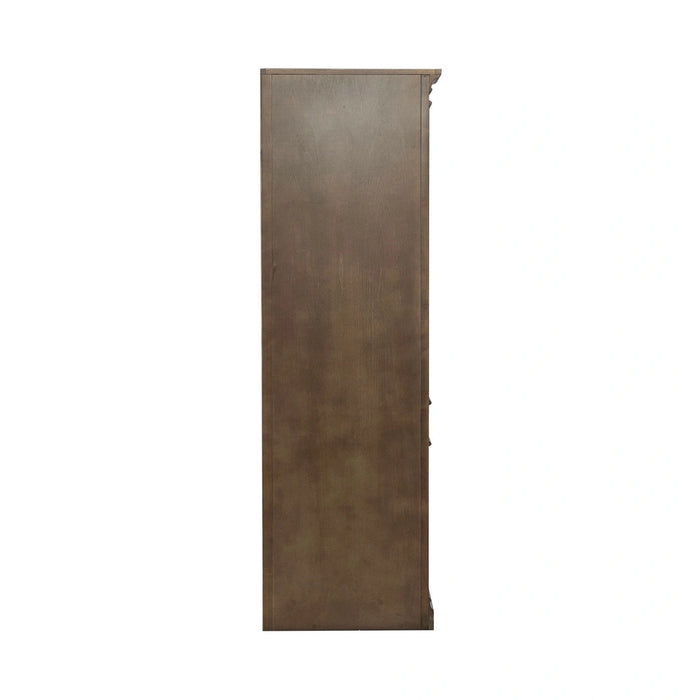 Arden Road Corner Cabinet in Satin Cherry image