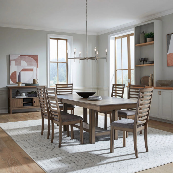 Brook Bay 7 Piece Trestle Table Set image