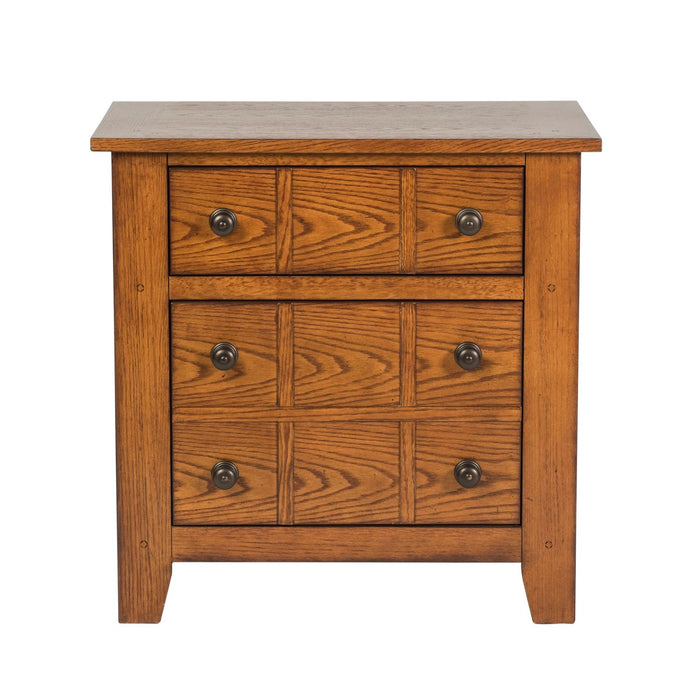 Grandpas Cabin King California Sleigh Bed, Dresser & Mirror, Night Stand image