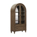 Americana Farmhouse Arched Display Cabinet image