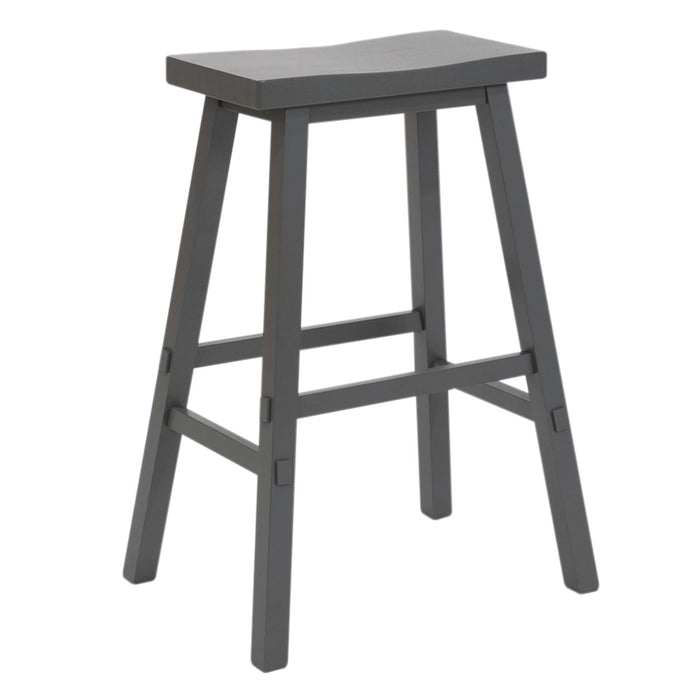 Creations 30 Inch Sawhorse Stool- Gray image