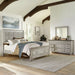 Heartland King Opt Panel Bed, Dresser & Mirror image