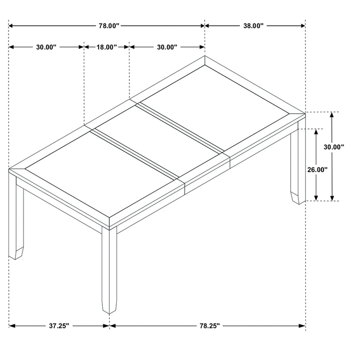 Elodie Extension Dining Table