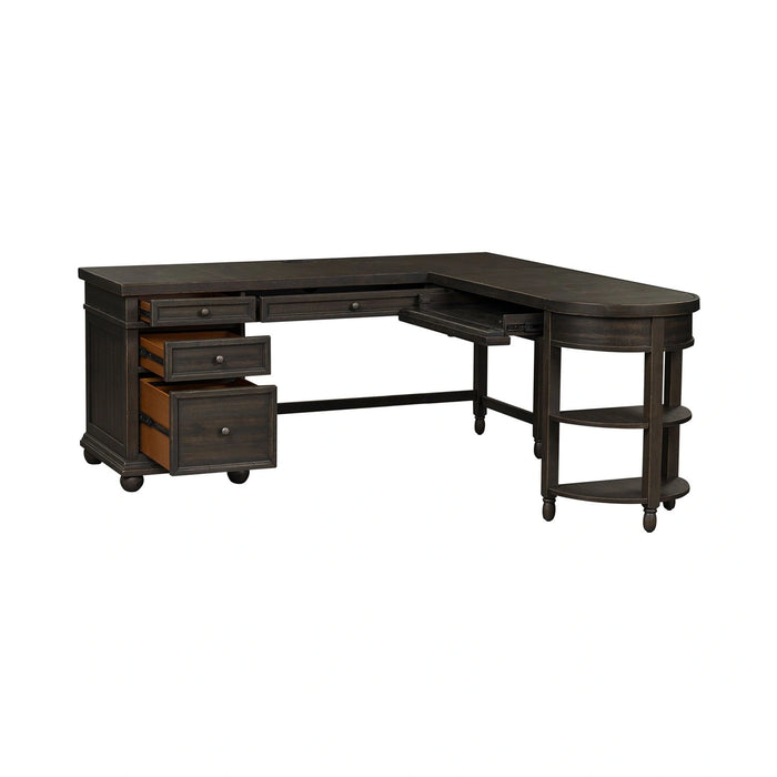 Harvest Home L Shaped Desk Set image