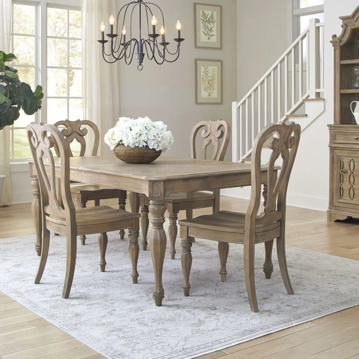 Magnolia Manor Opt 5 Piece Rectangular Table Set image