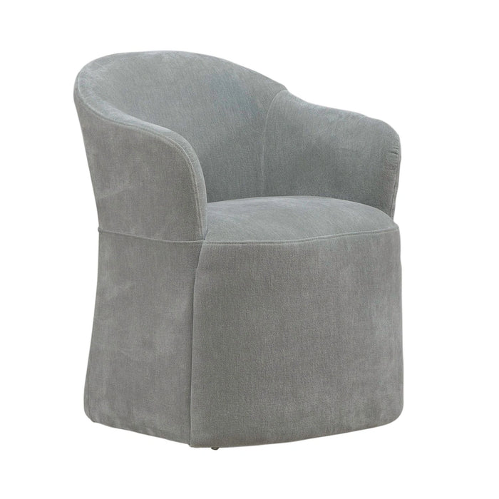 Accent Dining Accent Dining Chair w/ Casters - Sapphire image