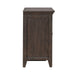 Paradise Valley 2 Door Bedside Chest with Charging Station in Saddle Brown image