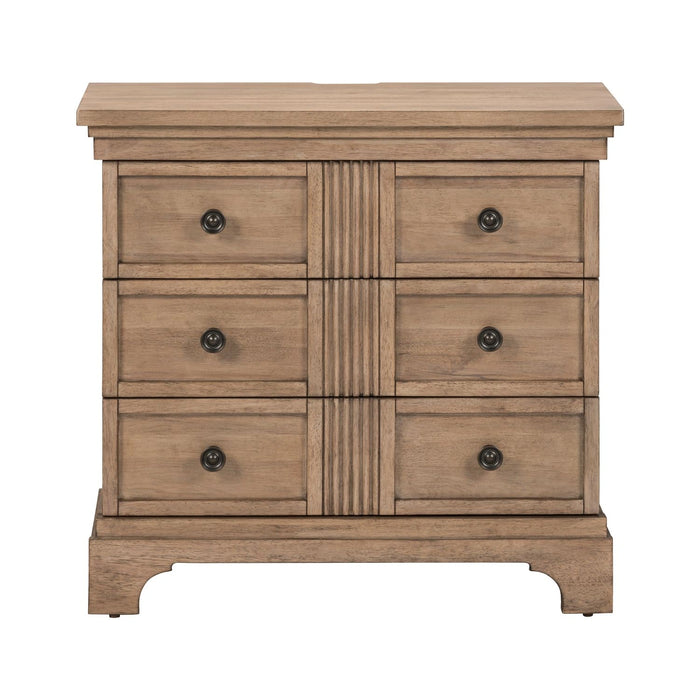 Haven Hills Bedside Chest w/ Charging Station image