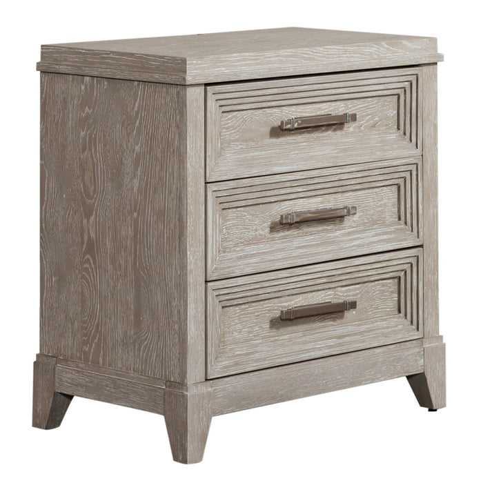 Belmar Queen Panel Bed, Dresser & Mirror, Night Stand