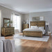 Carolina Park King Panel Bed, Dresser & Mirror, Chest image