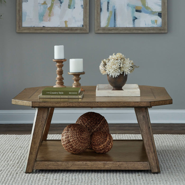 Carolina Park Octagonal Cocktail Table image