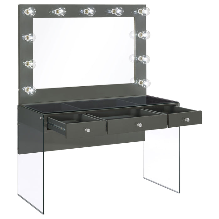 Afshan Makeup Vanity Table with LED Mirror