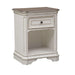 Magnolia Manor 1 Drawer Night Stand in Antique White image