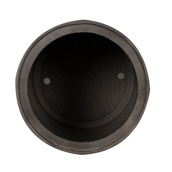 Modern Farmhouse Drum End Table image