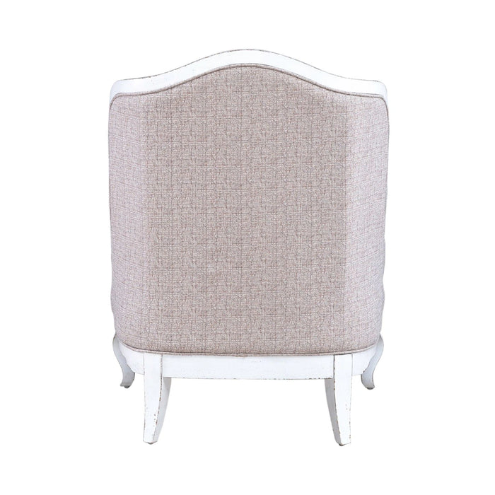 Magnolia Manor Upholstered Accent Chair in Antique White image
