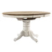 Carolina Crossing Pedestal Table Set- White image