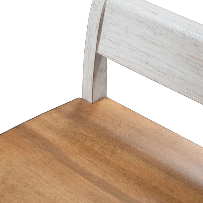 Farmhouse Reimagined Bench (RTA) in Antique White image
