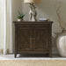 Paradise Valley 2 Door Bedside Chest with Charging Station in Saddle Brown image