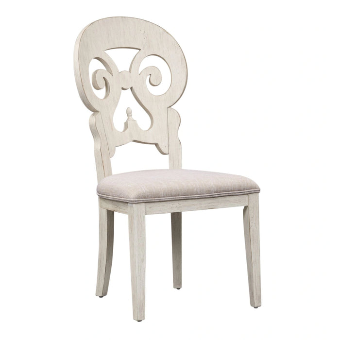 Farmhouse Reimagined 5 Piece Pedestal Table Set image