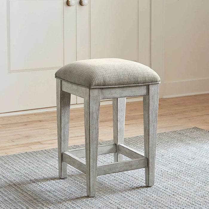Heartland Console Stool in Antique White image