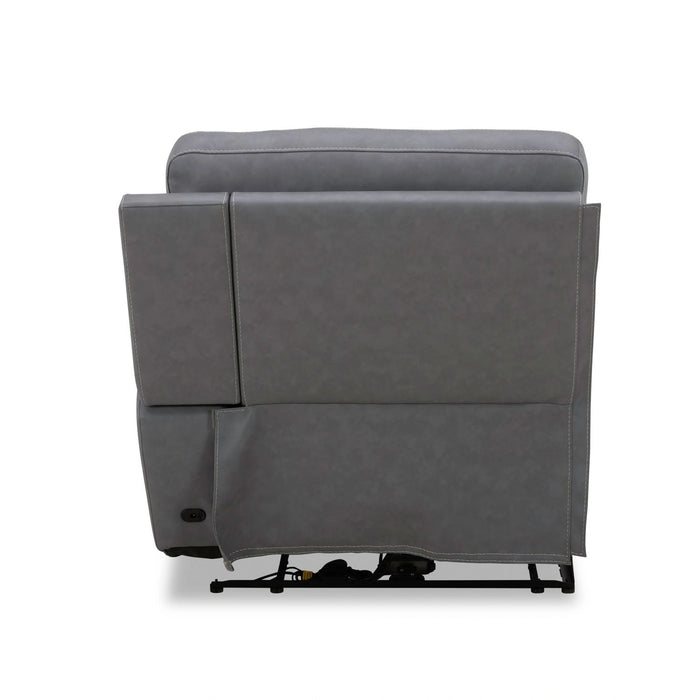 Cooper R Arm Recliner P3 & ZG - Blue Gray image