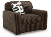 Midnight-Madness Oversized Chair - Chocolate