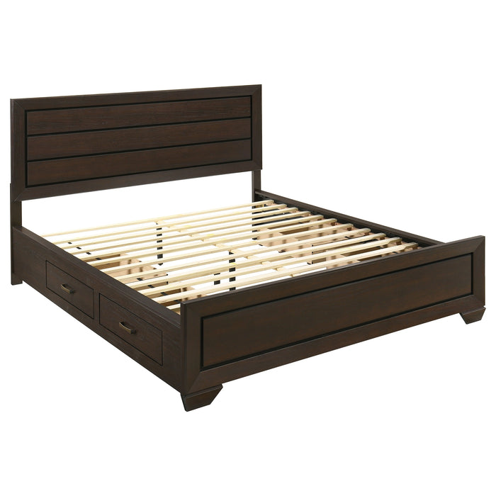 Kauffman Panel Platform Storage Bed
