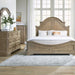 Magnolia Manor King Panel Bed, Dresser & Mirror, Chest image