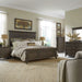 Paradise Valley King California Panel Bed, Dresser & Mirror, Chest, Night Stand image